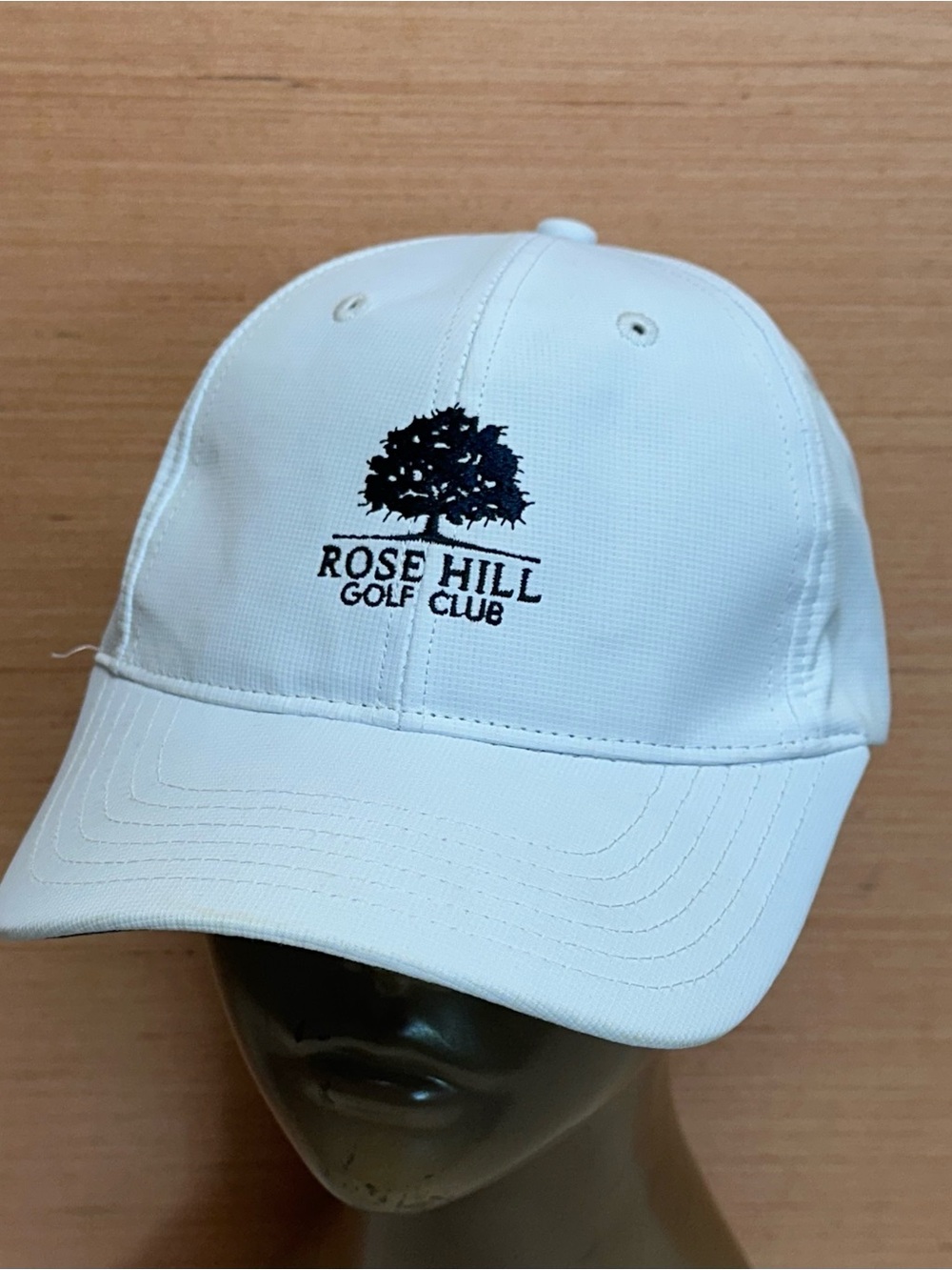 Rose Hill Golf Club Bluffton SC White Golf Hat Cap Adult OSFA Adjustable